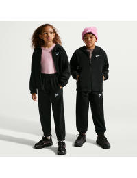 Vinterklare Nike Club Fleece-joggers til større børn - sort