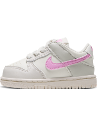 Nike Dunk Low-sko til babyer/småbørn - hvid