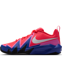 Nike S.T. Dynamite-basketballsko til større børn - rød
