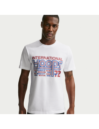 Nike Basketball-T-shirt til mænd - hvid