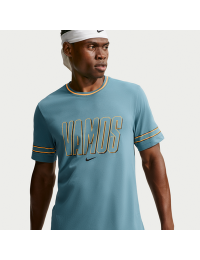 Carlos Alcaraz NikeCourt Dri-FIT-tennis-T-shirt til mænd - blå