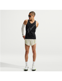 Nike AeroSwift Dri-FIT ADV-løbeshorts med indershorts (5 cm) til mænd - grå