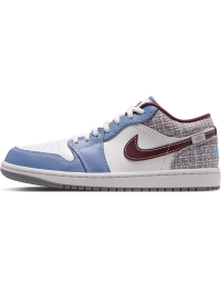Air Jordan 1 Low-sko til kvinder - hvid