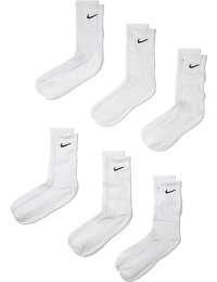 Nike Everyday Cushioned-crew-træningsstrømper (6 par) - hvid