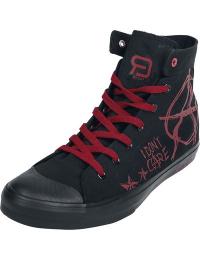 RED by EMP Sneakers, høje - Walk The Line - EU36 till EU46 - Unisex - sort
