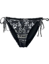 Rock Rebel by EMP Bikinitrusser - Mix And Match - M till XL - Damer - sort