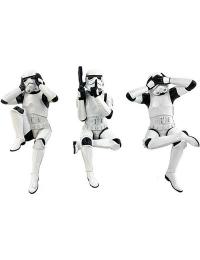 Original Stormtrooper - Disney Statue - Nemesis Now - Tre Stormtroopers - Ingen - multifarvet