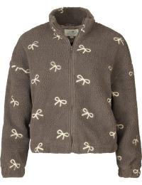 Hailys Fleecejakke - LS P JK DE44LIA - XS till XXL - Damer - brun