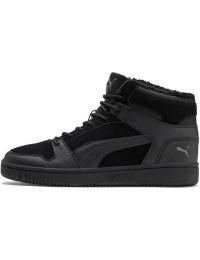 Puma Sneakers, høje - Rebound LayUp SD Fur - EU36 till EU47 - Unisex - sort