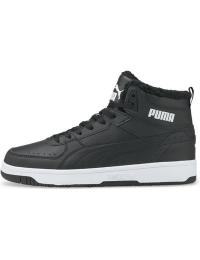 Puma Sneakers, høje - Rebound JOY Fur - EU36 till EU46 - Unisex - sort