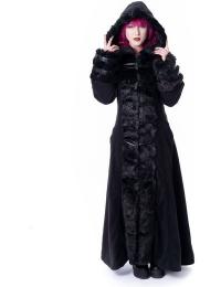 Poizen Industries Frakker - Ruinel Coat - XS till 4XL - Damer - sort