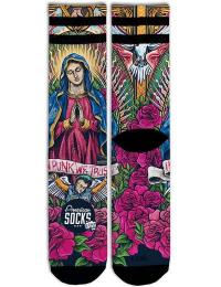 Amerikanske sokker Sokker - Guadalupe - Mid High - S-M till L-XL - Unisex - multifarvet