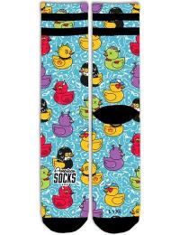 Amerikanske sokker Sokker - Tub Duck - Mid High - S-M till L-XL - Unisex - multifarvet