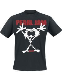 Pearl Jam T-shirt - Stickman - S till 5XL - Herrer - sort