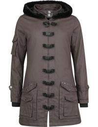 Gothicana by EMP Vinterjakke - Bloodsucker - XS till XXL - Damer - mørk grå