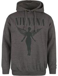Nirvana Hættetrøje - Angel - S till XXL - Herrer - koks