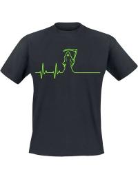 Slogans - Fun T-shirt - ECG - Reaper - S till 4XL - Herrer - sort
