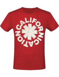 Red Hot Chili Peppers T-shirt - Californication - S till 3XL - Herrer - rød