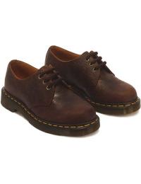Dr. Martens Lave sko - 1461 prægede blomster - EU36 till EU40 - Damer - brun