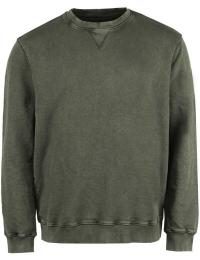 Indicode Sweatshirt - INELIAH SWEAT Crew Neck - S till XXL - Herrer - olivengrøn
