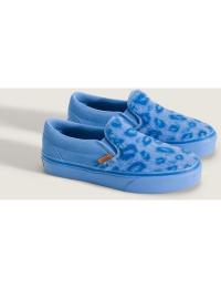 Vans - Anime Sneakers - Kids - Classic Slip On - KPOP Demon Hunters Derpy - Größere Kinder (8-14 Jahre) - EU35 till EU 38 - Damer - blå