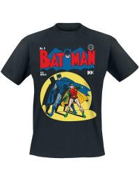 Batman T-shirt - Batman & Robin - M till 3XL - Herrer - sort
