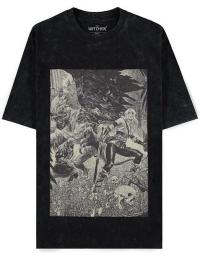 The Witcher T-shirt - Ciri and the Basilisk - S till XXL - Herrer - sort