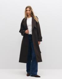 Only - Brun - Onldear-Trillion Long Belt Coat Pnt