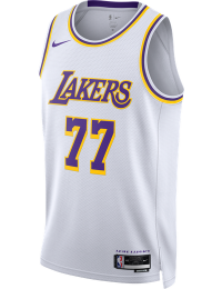 Los Angeles Lakers Luka Dončić Association Edition '22-23 Nike Dri-FIT NBA Swingman-spillertrøje til mænd - hvid