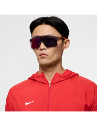 Nike Expedition Shield-solbriller med spejlglas - brun
