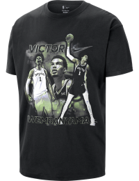 Victor Wembanyama Nike NBA-T-shirt til mænd - sort
