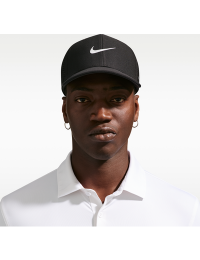 Struktureret Nike Rise Dri-FIT ADV SwooshFlex-golfkasket - sort