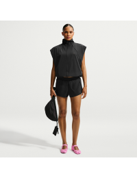 NikeSKIMS Stretch Nylon-løbeshorts til kvinder - sort
