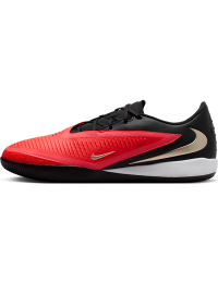 Nike Phantom 6 Low Academy-fodboldsko til indendørs - rød
