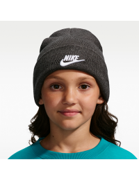 Nike Peak-beanie til større børn - sort