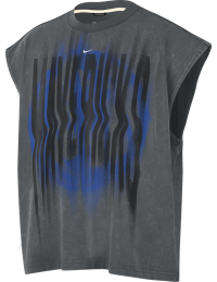 Ærmeløs Dallas Mavericks Standard Issue Nike-basketballoverdel til mænd - grå