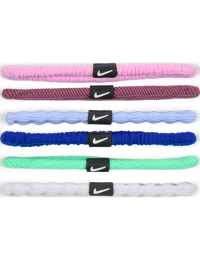 Nike Flex-hårbånd (pakke med 6 stk.) - Pink