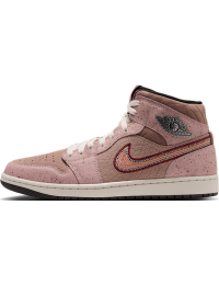 Air Jordan 1 Mid SE Día de Muertos-sko til mænd - brun