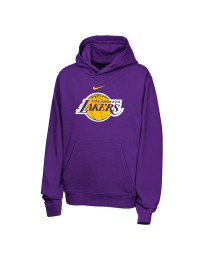 Los Angeles Lakers Nike NBA-hættetrøje til større børn - lilla