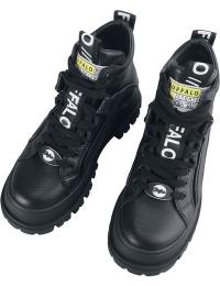 Buffalo Sneakers, høje - Aspha NC Mid - EU36 till EU40 - Damer - sort