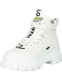Buffalo Sneakers, høje - Aspha NC mid vegan nappa - EU38 till EU41 - Damer - hvid