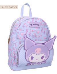 Hello Kitty - Anime Rygsæk - Hello Kitty & Friends - Kuromi - Bær Sødmen - Unisex - lilla