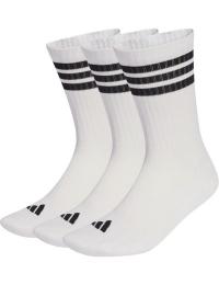 Adidas Sokker - 3-striber Polstret (3-pak) - S till XL - Unisex - hvid