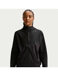 Nike AeroSwift Aerogami Storm-FIT-løbejakke til kvinder - sort