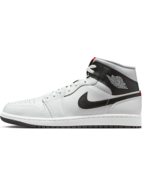 Air Jordan 1 Mid-sko til mænd - hvid