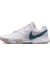 NikeCourt Lite 4-tennissko til grusbane til mænd - hvid
