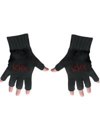 Slayer Fingerløse handsker - Logo - Unisex - sort