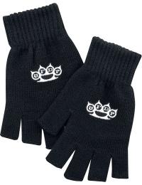 Five Finger Death Punch Fingerløse handsker - 5FDP - Unisex - sort