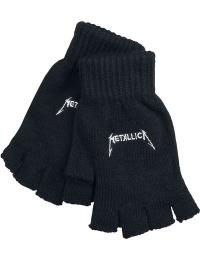 Metallica Fingerløse handsker - Logo - Unisex - sort