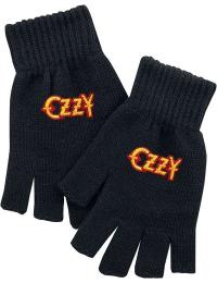 Ozzy Osbourne Fingerløse handsker - Ozzy - Unisex - sort